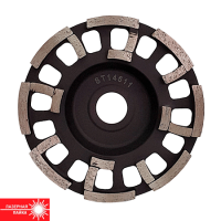 Алмазная чашка 125x22.23 TURBO ST